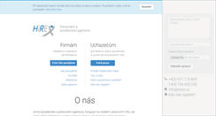 Desktop Screenshot of hirex.cz