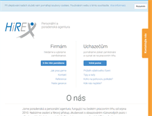 Tablet Screenshot of hirex.cz